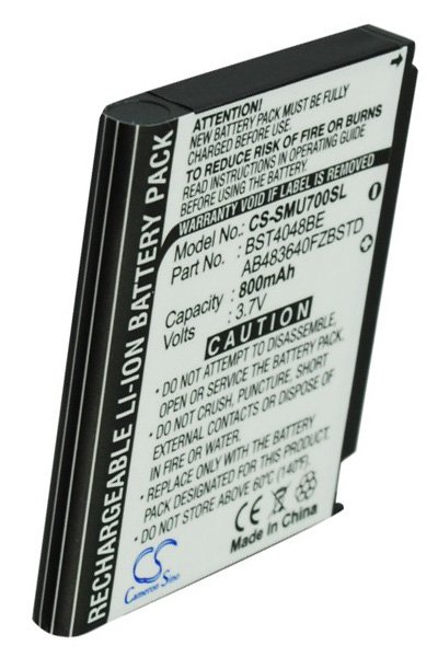 BTC-SMU700SL bateria (800 mAh 3.7 V)