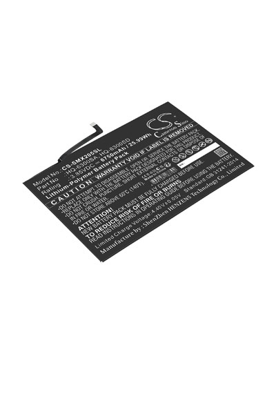 BTC-SMX205SL battery (6750 mAh 3.85 V, Black)