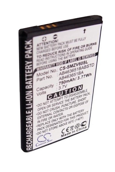 BTC-SMZV60SL batería (750 mAh 3.7 V)