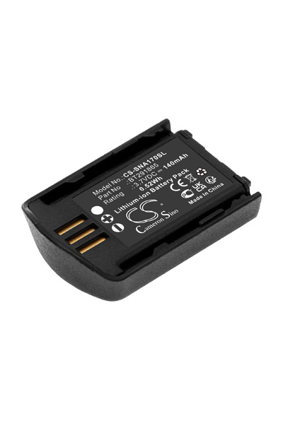 BTC-SNA170SL batería (140 mAh 3.7 V, Negro)