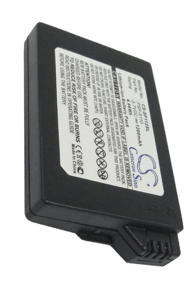 Battery suitable for Sony PSP-2003 - 1200 mAh 3.7 V battery - BatteryUpgrade