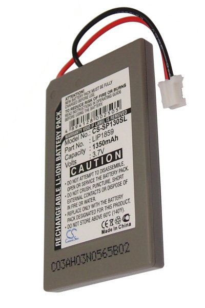 BTC-SP130SL batterie (650 mAh 3.7 V, Noir)