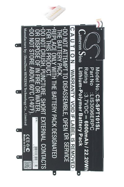 BTC-SPT101SL batteri (6000 mAh 3.7 V)