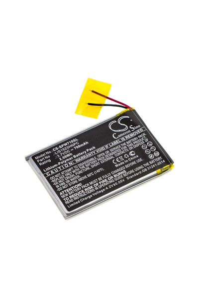 BTC-SPW710SL batteri (700 mAh 3.7 V, Sort)