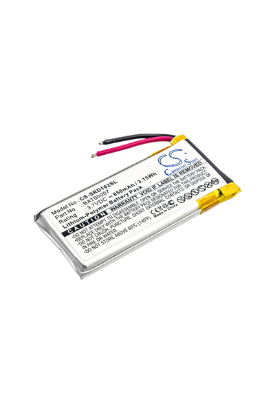 BTC-SRD102SL batteri (850 mAh 3.7 V, Sort)