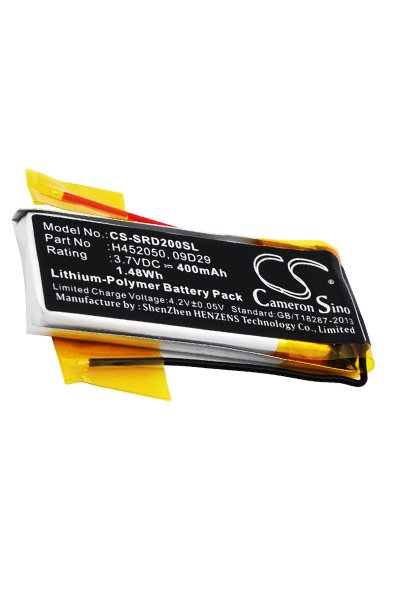 BTC-SRD200SL batterie (400 mAh 3.7 V)