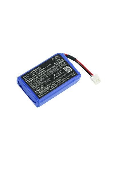 BTC-STW690SL batéria (1000 mAh 7.4 V, Modrá)