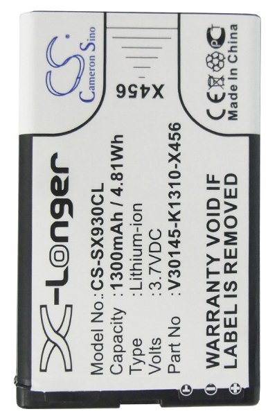 BTC-SX930CL bateria (1300 mAh 3.7 V)