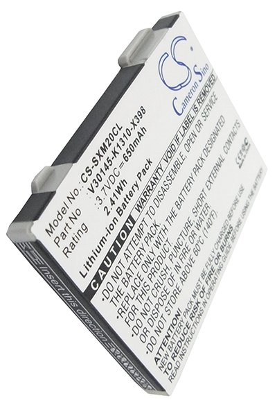 BTC-SXM20CL batteria (650 mAh 3.7 V)