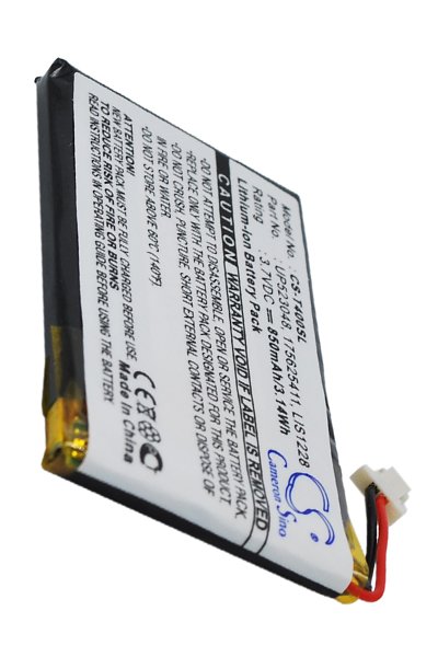 BTC-T400SL battery (850 mAh 3.7 V, Black)