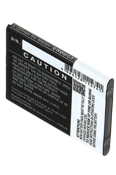p11p35-11-n01 Batterie 1300 mAh 3.7 V Li-Ion pour Texas Instruments 3.7l12005spa 