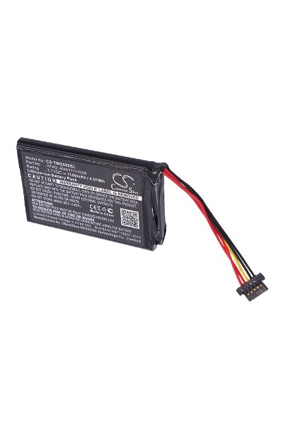 Accu geschikt voor TomTom 5200 - 1100 3.7 V (Zwart) - BatteryUpgrade