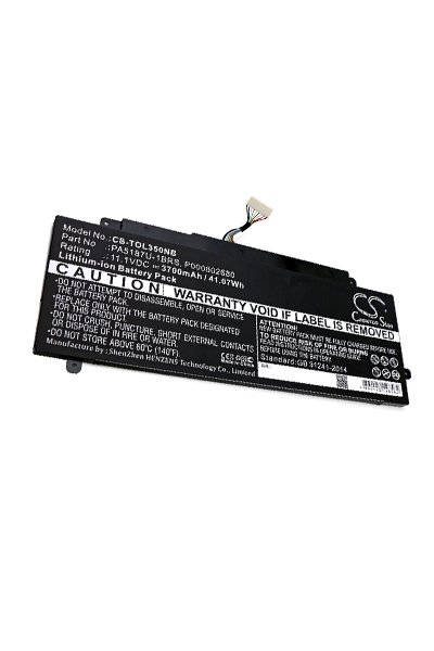 BTC-TOL350NB battery (3700 mAh 11.4 V, Black)