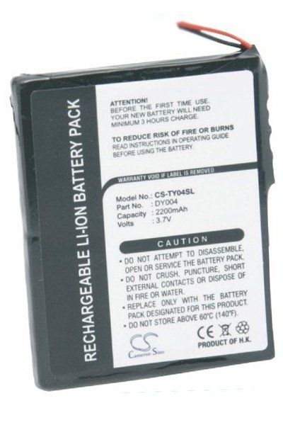 BTC-TY04SL batteri (2200 mAh 3.7 V, Sort)