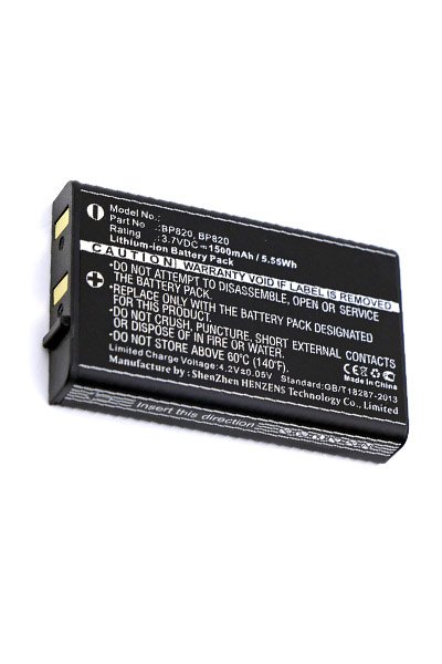 BTC-UPH810TW bateria (1500 mAh 3.7 V, Preto)
