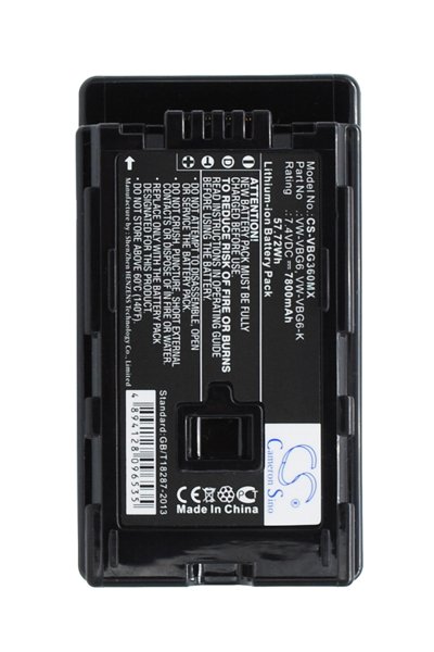7800 mAh 7.4 V (Negro)