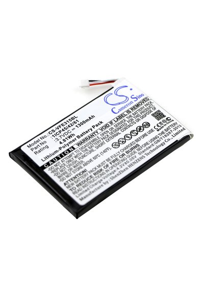 BTC-VFE315BL battery (1300 mAh 3.7 V, Black)
