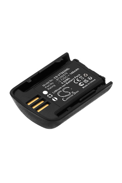 BTC-VTS620SL battery (140 mAh 3.7 V, Black)