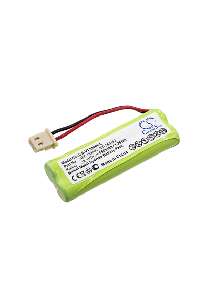 BTC-VTS640CL bateria (500 mAh 2.4 V, Verde)