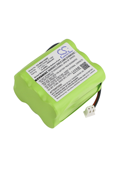 BTC-WBA156MD battery (2000 mAh 7.2 V, Green)