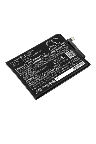 BTC-WKU466SL battery (3800 mAh 3.8 V, Black)