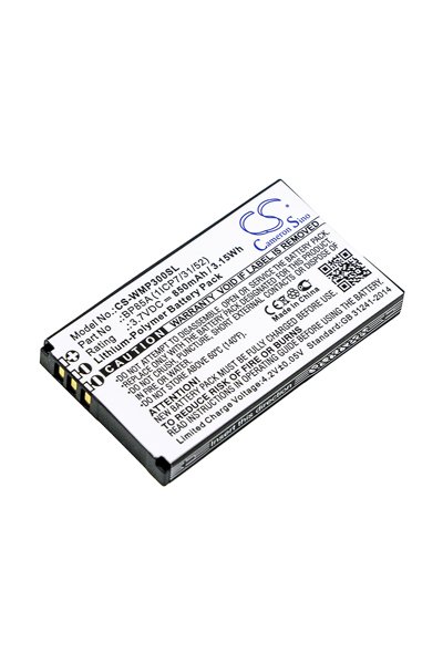 BTC-WMP300SL battery (850 mAh 3.7 V, Black)