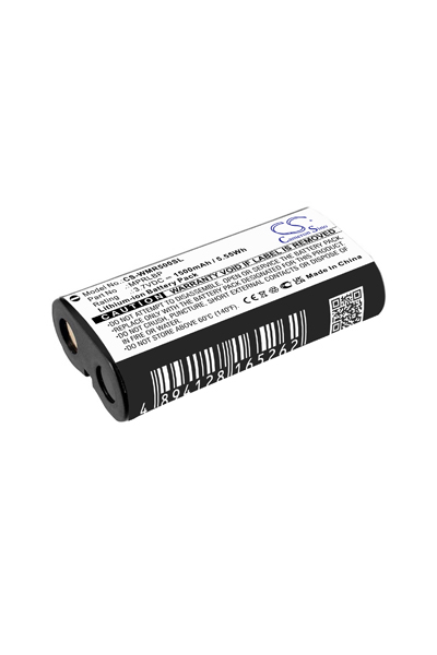 BTC-WMR500SL battery (1500 mAh 3.7 V, Black)