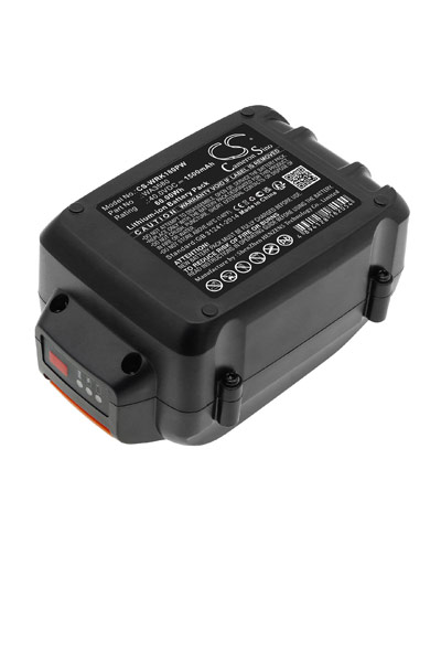 BTC-WRK180PW batería (1500 mAh 40 V, Negro)