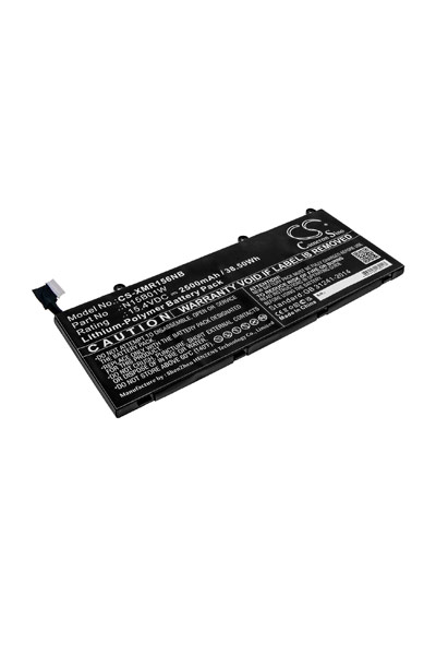 BTC-XMR156NB battery (2500 mAh 15.4 V, Black)