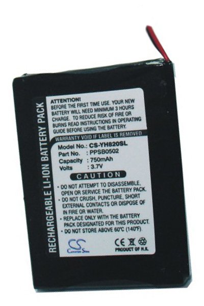 BTC-YH820SL battery (750 mAh 3.7 V, Black)