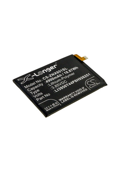 BTC-ZNX651SL bateria (4900 mAh 3.85 V, Czarny)