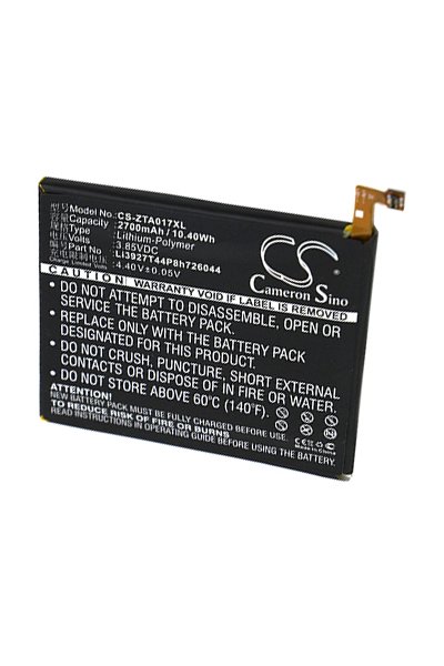 BTC-ZTA017XL batteri (2700 mAh 3.85 V, Sort)