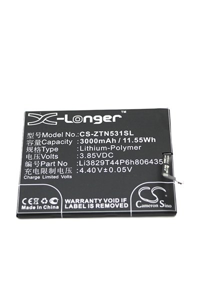 BTC-ZTN531SL batteri (3000 mAh 3.85 V, Sort)