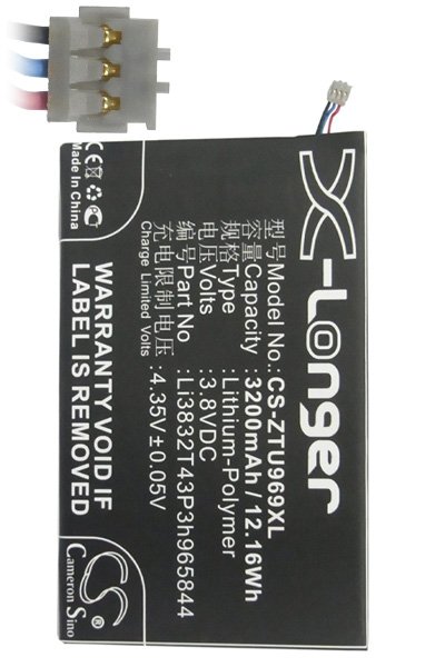 BTC-ZTU969XL batteri (3200 mAh 3.8 V)