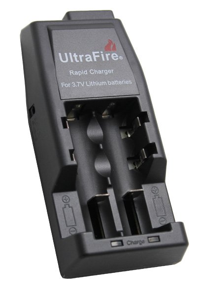 UltraFire 2x Lithium Cell AC φορτιστής / προσαρμογέας