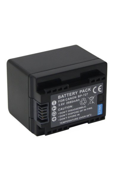 BTE-CAN-BP-727 battery (2685 mAh 7.4 V, Black)