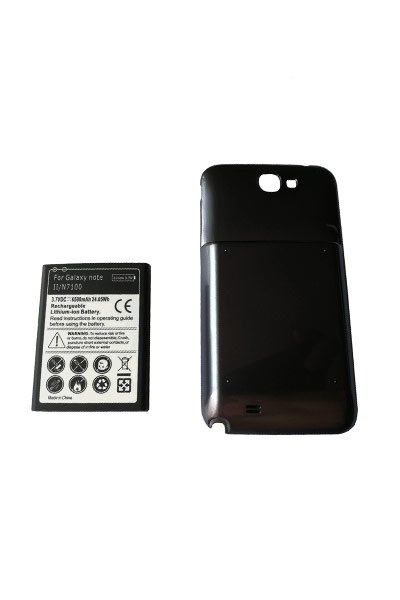 Battery Suitable For Verizon Galaxy Note Ii 6500 Mah Battery Gray Batteryupgrade