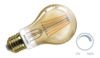 Pear filament vintage dimmable