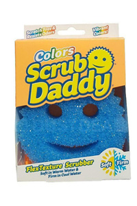  Scrub Daddy Colors | Goba v modri barvi