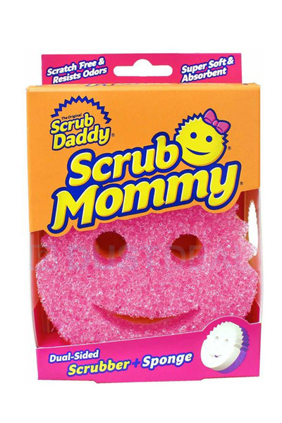 Article - Scrub Daddy  Éponge Scrub Mommy, rose - DustDeal - sacs et  accessoires pour aspirateur