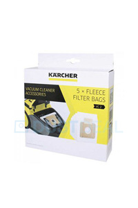 Kärcher 2863-236.0 Filtr Filt Filt Cleaner Torby - VC2 (5 sztuk)