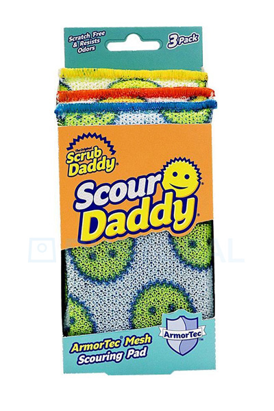 Oggetto - Scrub Daddy  Spugna abrasiva Scour Daddy (3 pezzi) - DustDeal -  Necessità legate ai sacchetti raccoglipolvere & agli aspirapolvere