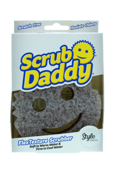 Article - Scrub Daddy  Éponge grise, Style Collection - DustDeal - sacs et  accessoires pour aspirateur