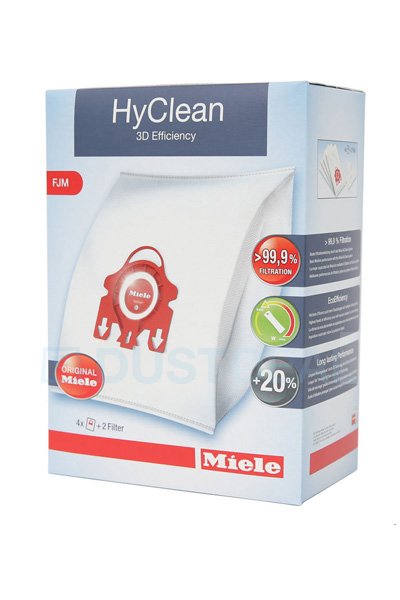 Genuine MIELE FJM Type Hyclean Vacuum Cleaner Dust Bags 9153490 