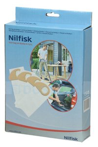 Nilfisk Σακούλες σκόνης Μικροΐνες (4 σακούλες)