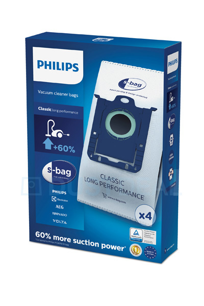 Vacuum Cleaner Bag for Philips FC8322/.. FC8450/... FC8454/..., Powerlife 
