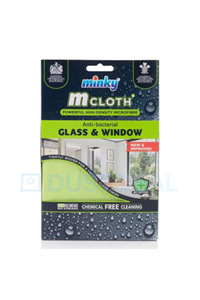 Minky Cleaning Cloth Anti-Bacterial Glass Cureware i Windows