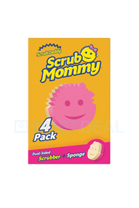  Scrub Daddy | Scrub Mommy Bpongs Pink (4 bucăți)