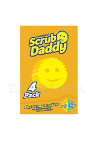  Scrub Daddy | Originální houby žluté (4 kusy)