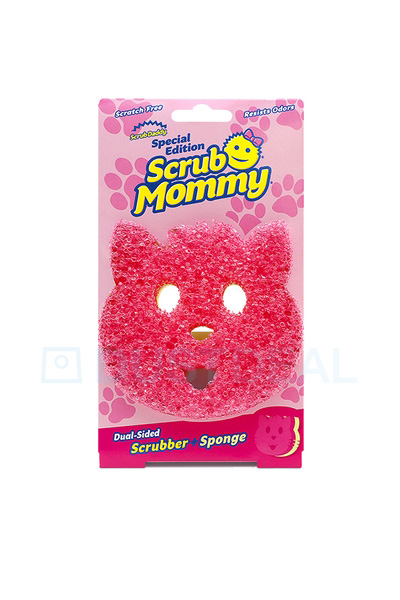 Oggetto - Scrub Daddy  Scrub Mommy Cat Edition Pink - DustDeal - Necessità  legate ai sacchetti raccoglipolvere & agli aspirapolvere